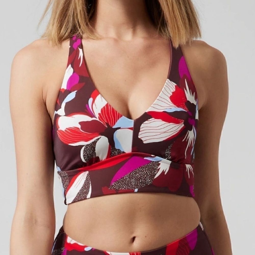 Athleta Plunge Bikini Top  D-DD